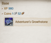 Certain Quests will Provide Exp Growthstones to quickly level your Character